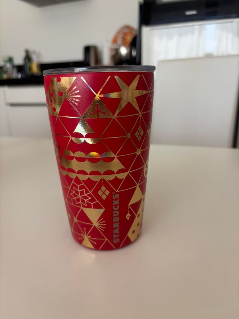 Starbucks reusable thermo cup, Verzamelen, Ophalen, Zo goed als nieuw, Overige typen