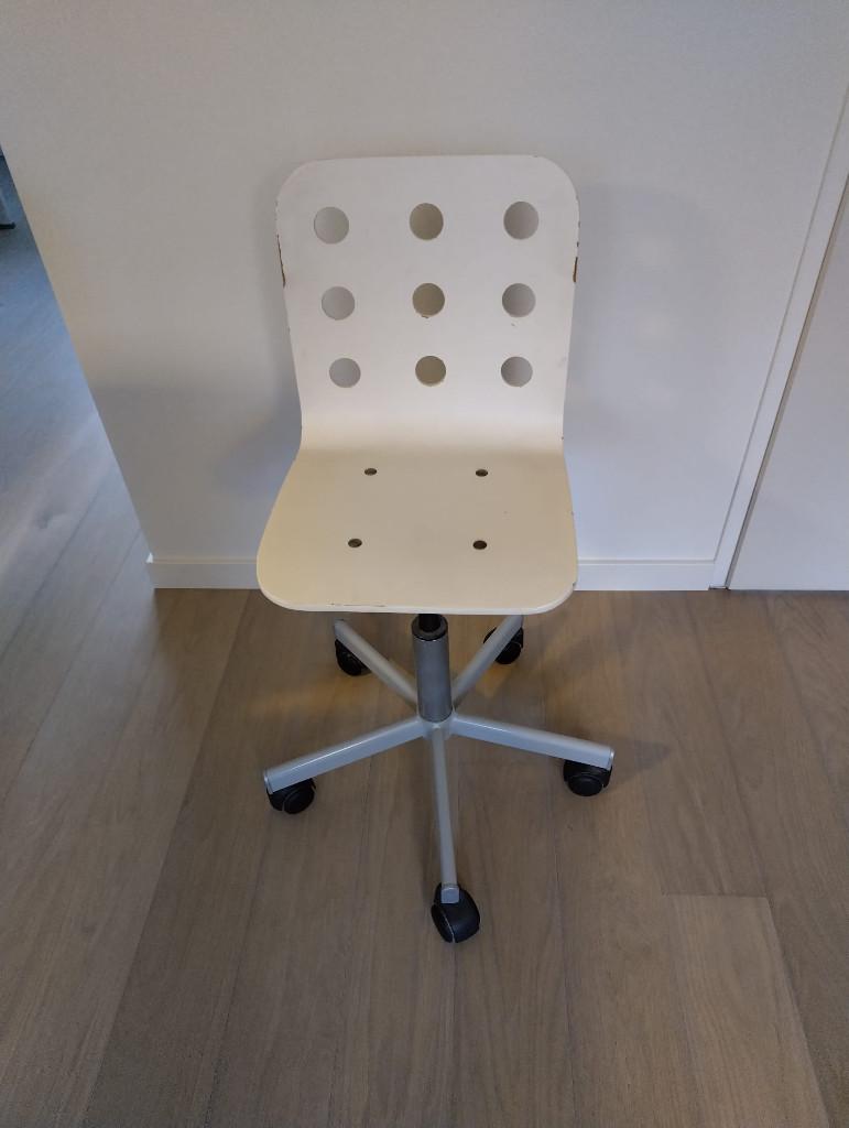 Witte IKEA Jules bureaustoel, Ophalen, Gebruikt, Stoel(en)