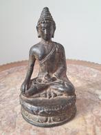 Antiek bronzen boeddha, Huis en Inrichting, Ophalen of Verzenden