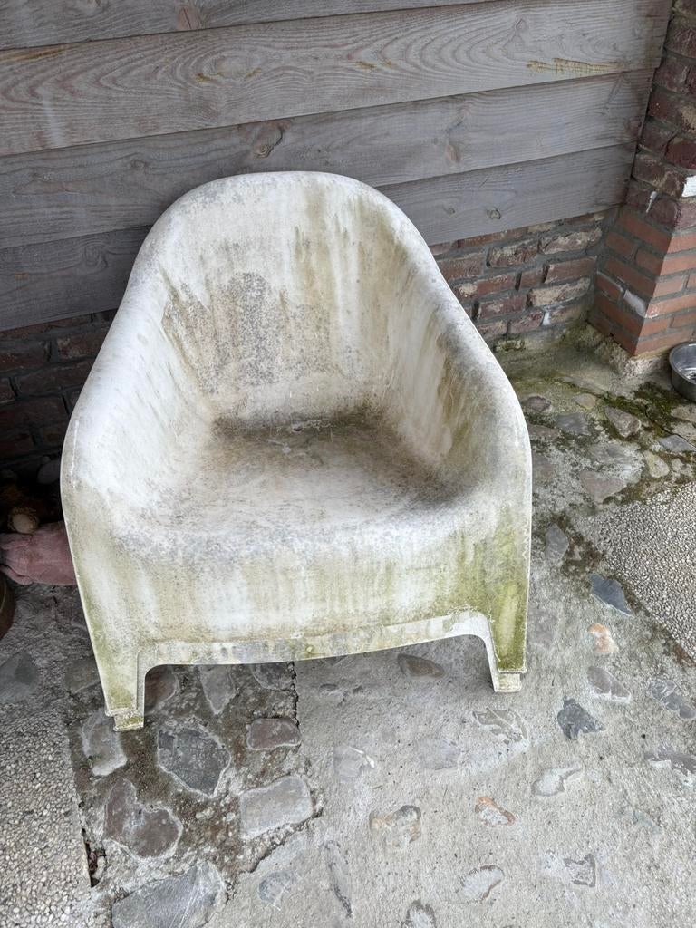 Tuinstoel IKEA, Tuin en Terras, Tuinstoelen, Ophalen, Gebruikt, Kunststof, Stapelbaar