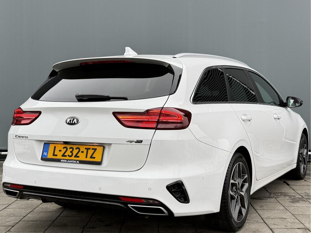 Kia Ceed Sportswagon BWJ 2021 | 1.0T 120PK GT-Line Business, Voorwielaandrijving, Gebruikt, Leder en Stof, Wit