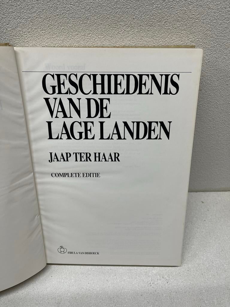 Geschiedenis van de Lage Landen - Jaap ter Haar, Ophalen of Verzenden, 20e eeuw of later, Gelezen
