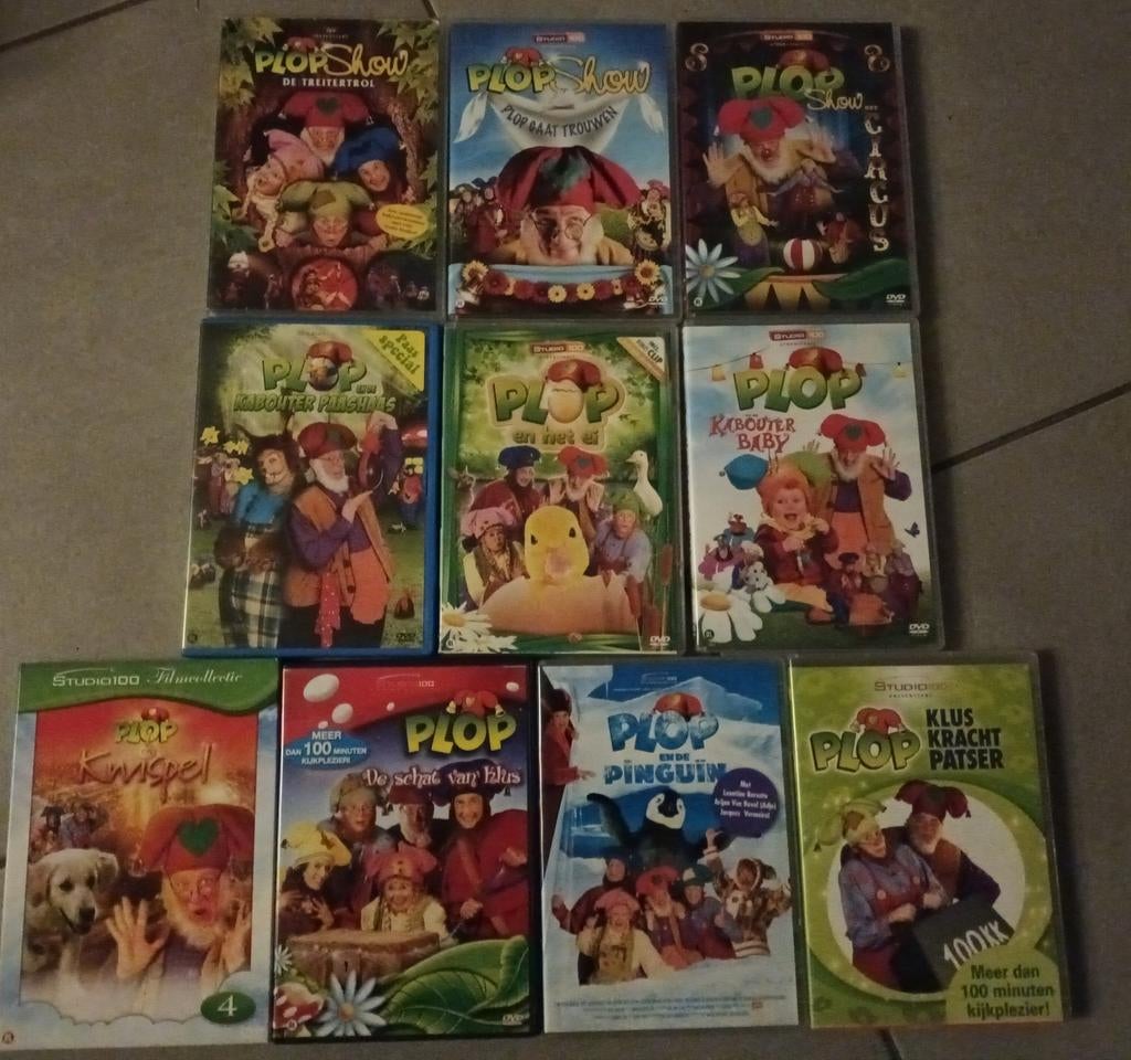 Dvd pakket Studio 100 Kabouter Plop, Ophalen of Verzenden, Zo goed als nieuw