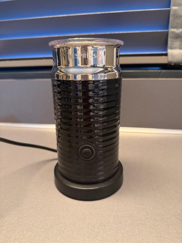 Nespresso melkopschuimer Aeroccino 3 zwart, Witgoed en Apparatuur, Melkopschuimers, Ophalen of Verzenden, Zo goed als nieuw