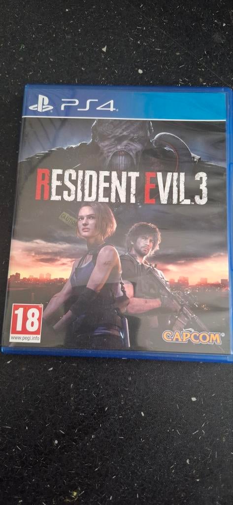 Resident Evil 3 Remake PS4 - Survival Horror Game, Avontuur en Actie, Vanaf 18 jaar, 1 speler, Ophalen of Verzenden