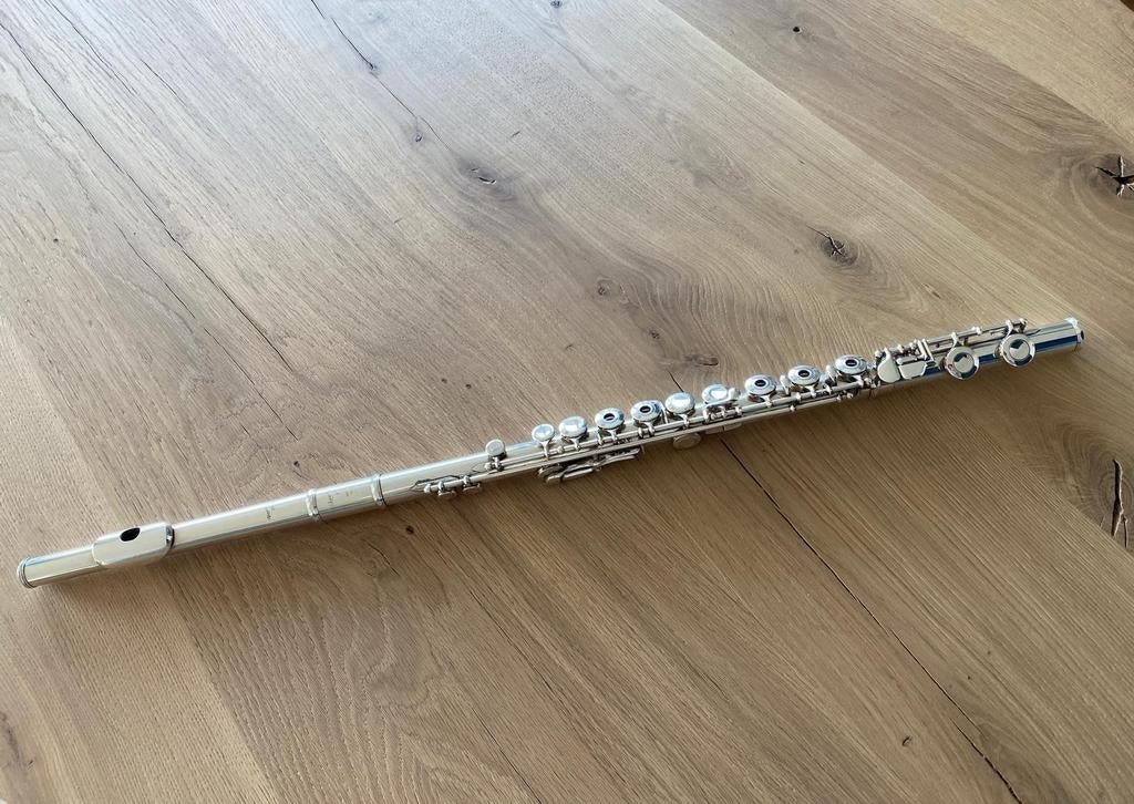 Prachtige Miyazawa  dwarsfluit, massief zilver, handgemaakt, Muziek en Instrumenten, Blaasinstrumenten | Dwarsfluiten en Piccolo's
