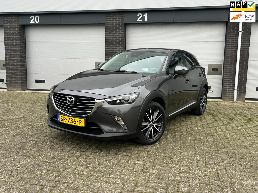 Mazda CX-3 2.0 SkyActiv-G 120 SkyLease GT, Auto's, Mazda, 1998 cc, 4 cilinders, Lichtsensor, Leder en Stof