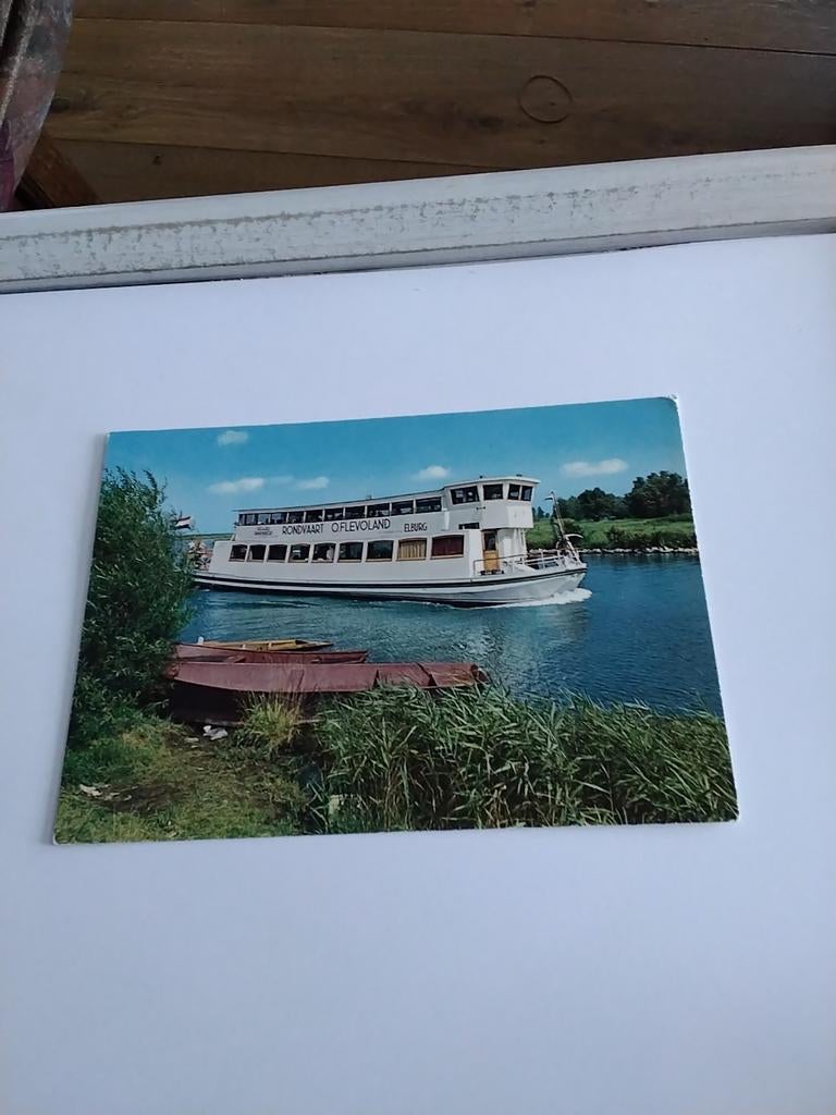 RONDVAART. FLEVOLAND. REDERIJ RANDMEER HARDERWIJK, Ophalen of Verzenden, 1940 tot 1960