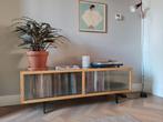 Hk living lowboard ribbed dressoir, tv kast zgan, Huis en Inrichting, Met plank(en), 150 tot 200 cm, Ophalen of Verzenden, Hkliving