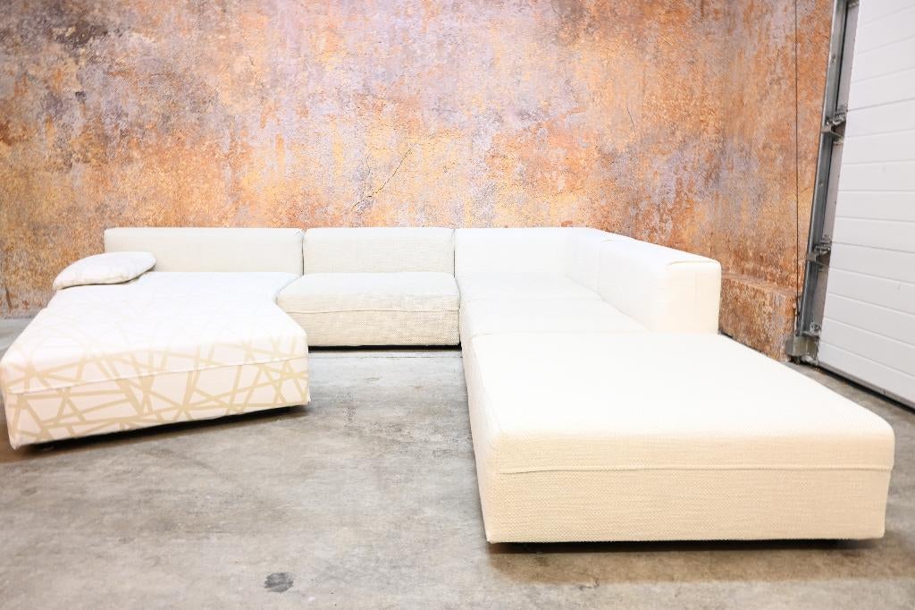 ZGAN elementen design bank van Italiaanse TOPmerk Molteni, Molteni, Hoekbank, 300 cm of meer, Ophalen of Verzenden