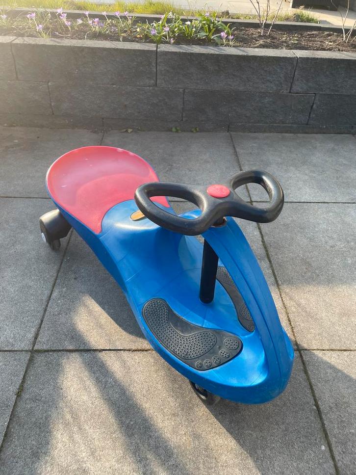 Didicar loopauto - Blauw/Rood, Kinderen en Baby's, Speelgoed | Buiten | Voertuigen en Loopfietsen, Gebruikt, Loopvoertuig, Ophalen