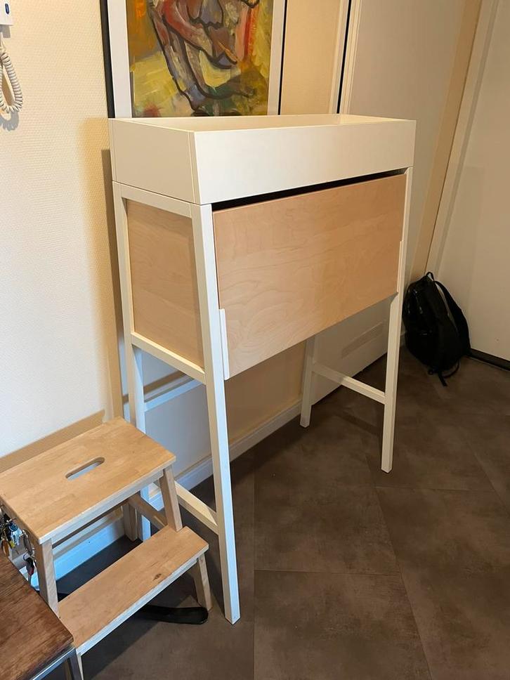 IKEA secretaire uitklapbare bureau, Huis en Inrichting, Kasten | Secretaires, Gebruikt, Ophalen