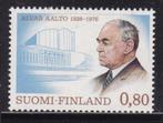 1359 - Finland michel 796 postfris Overlijden van Alvat Aalt, Postzegels en Munten, Postzegels | Europa | Scandinavië, Ophalen of Verzenden