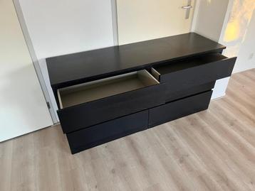 IKEA Malm ladekast zwartbruin - Nieuwstaat! - afbeelding 4