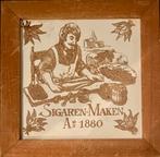Vintage AGIO Tegel - Sigaren Maken 1880 nr 1, Verzenden