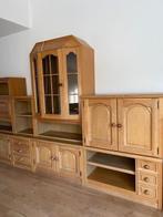 Grote grenen wandkast 10-delig - gratis afhalen, Huis en Inrichting, Kasten | Wandmeubels, Ophalen, Gebruikt, 200 cm of meer, 300 cm of meer