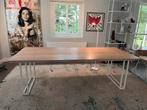 Prachtige eettafel Table du Sud, Ophalen, Eikenhout, 200 cm of meer, 50 tot 100 cm