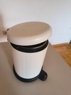 Ikea prullenbak wit TOFTAN, Kunststof, Met pedaal, Ophalen of Verzenden, Zo goed als nieuw