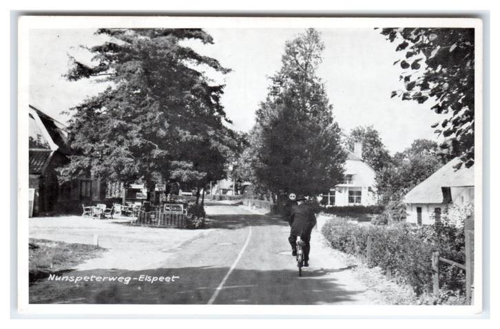 Elspeet, Nunspeterweg, Verzamelen, Ansichtkaarten | Nederland, Gelopen, Gelderland, 1960 tot 1980, Ophalen of Verzenden