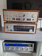 Luxman 505x 550 Versterker en Tuner Vintage Audio, Audio, Tv en Foto, Versterkers en Receivers, Ophalen of Verzenden, Gebruikt