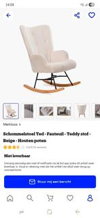 Teddy schommelstoel. LEES BESCHRIJVING!, Huis en Inrichting, Fauteuils, Ophalen, Nieuw