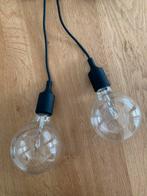 Muuto E27 hanglampen zwart, Overige materialen, Modern, Industrieel, Ophalen of Verzenden, Zo goed als nieuw
