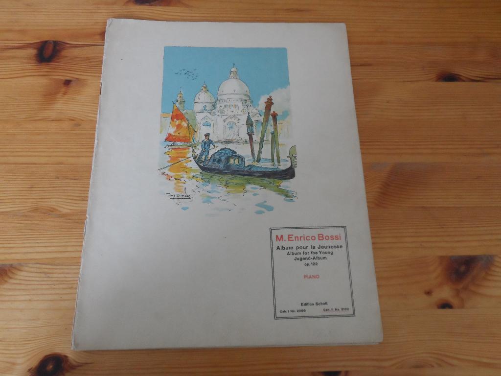 Album pour la jeunesse - m. Enrico bossi, Gebruikt, Ophalen of Verzenden, Artiest of Componist, Piano