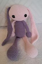 zelf gehaakte langoor konijn knuffel, Kinderen en Baby's, Speelgoed | Knuffels en Pluche, Verzenden, Nieuw, Konijn