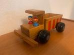 Houten kiepwagen, jaren 60, Kinderen en Baby's, Speelgoed | Houten speelgoed, Ophalen of Verzenden, Gebruikt, Duw- of Trekspeelgoed