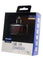 FM Radio Transmitter Bluetooth Car Kit 2 USB groot scherm, Auto diversen, Carkits, Ophalen, Nieuw