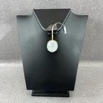 Gouden Hanger | 14k | 17,45g | maansteen | 3,5cm | 388029, Gebruikt, Overige voorstellingen, Ophalen of Verzenden, Goud