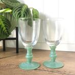 Villeroy & Boch Isabelle Green Goblet glazen, Antiek en Kunst, Ophalen of Verzenden