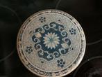 Delfts blauwe bus // hoog 11.5 cm diam. 10.5 cm, Antiek en Kunst, Ophalen of Verzenden