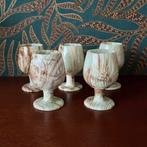 Vintage wijnbekers van onyx, Ophalen of Verzenden, Zo goed als nieuw, Overige typen