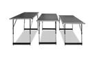 AANBIEDING | 3 behangtafels verstelbaar inklapbaar! GRTS BEZ, Verzenden, Minder dan 10 m², Zwart