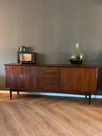 Vintage retro midcentury xxl dressoir palissander (218cm), Huis en Inrichting, Kasten | Dressoirs, 25 tot 50 cm, 200 cm of meer