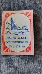 Luciferetiket, Scheveningen Halve Vleet, Verzenden, Zo goed als nieuw, Luciferdoosjes of -merken