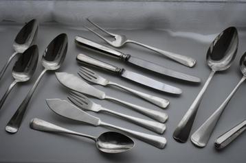 Van Kempen zilver Haags Lofje cassette aanv vis opschep etc beschikbaar voor biedingen