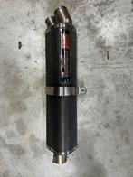 Yoshimura Tri Oval carbon titanium, Ophalen, Gebruikt