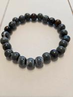 Grijze keramieke kralen armband, Overige materialen, Nieuw, Ophalen of Verzenden, Grijs