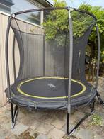 Trampoline salta, Ophalen, Gebruikt