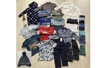 38 Delig Kleiding pakket Jongen Kleding Pakket Set, Mt. 110 beschikbaar voor biedingen