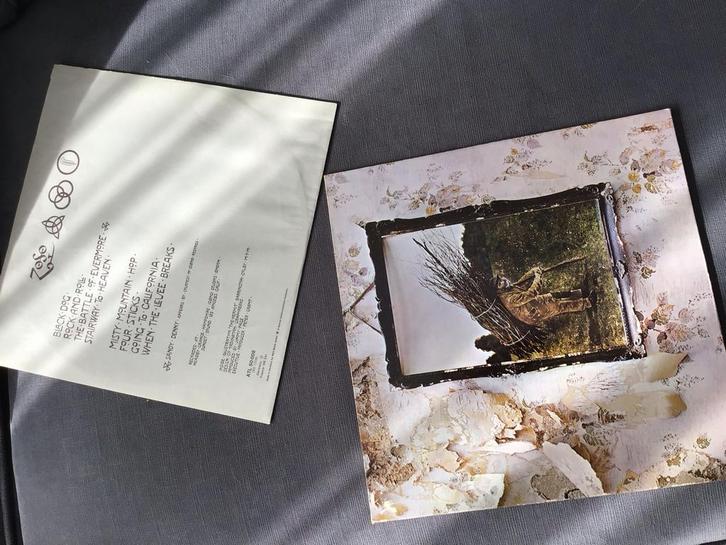 Led Zeppelin IV - Vinyl LP, Cd's en Dvd's, Vinyl | Rock, Gebruikt, Rock-'n-Roll, 12 inch, Ophalen of Verzenden