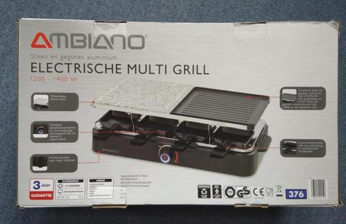 Elektrische grill / multi-grill, Witgoed en Apparatuur, Grillplaten, Nieuw, Tafelgrill, Ophalen