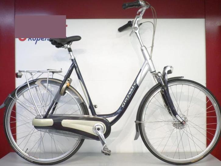 Gazelle Saphir 61 cm nr# 9044, Fietsen en Brommers, Fietsen | Dames | Damesfietsen, Gebruikt, Gazelle, Versnellingen, 56 cm of meer