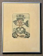 Ets 20x14 van Ab Steenvoorden, Antiek en Kunst, Ophalen of Verzenden