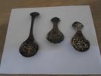 3 vintage thee schep lepeltjes, Antiek en Kunst, Ophalen of Verzenden
