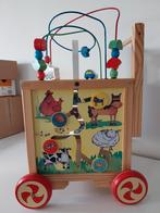 Houten loopwagen Lidl, Ophalen of Verzenden, Gebruikt, Duw- of Trekspeelgoed