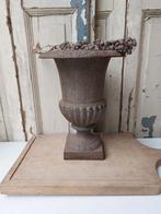Gietijzeren tuinvaas *molenaarsbrocante*, Antiek en Kunst, Curiosa en Brocante, Ophalen of Verzenden