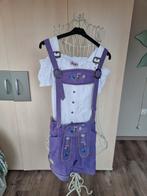 Dames Lederhose Maat 36 + Blouse, Carnaval, Ophalen of Verzenden, Zo goed als nieuw, Kleding